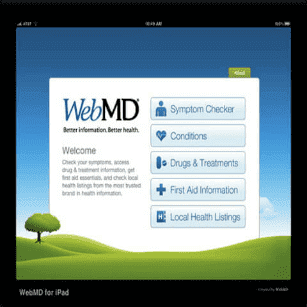 Comparing WebMD to the WebMD App